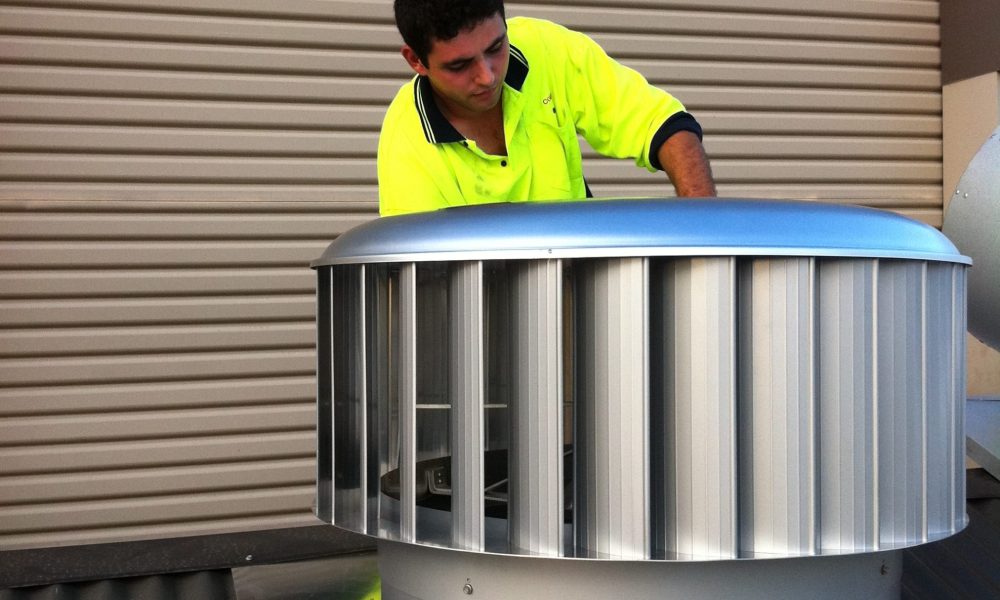 Install Commercial Roof Wind Turbines